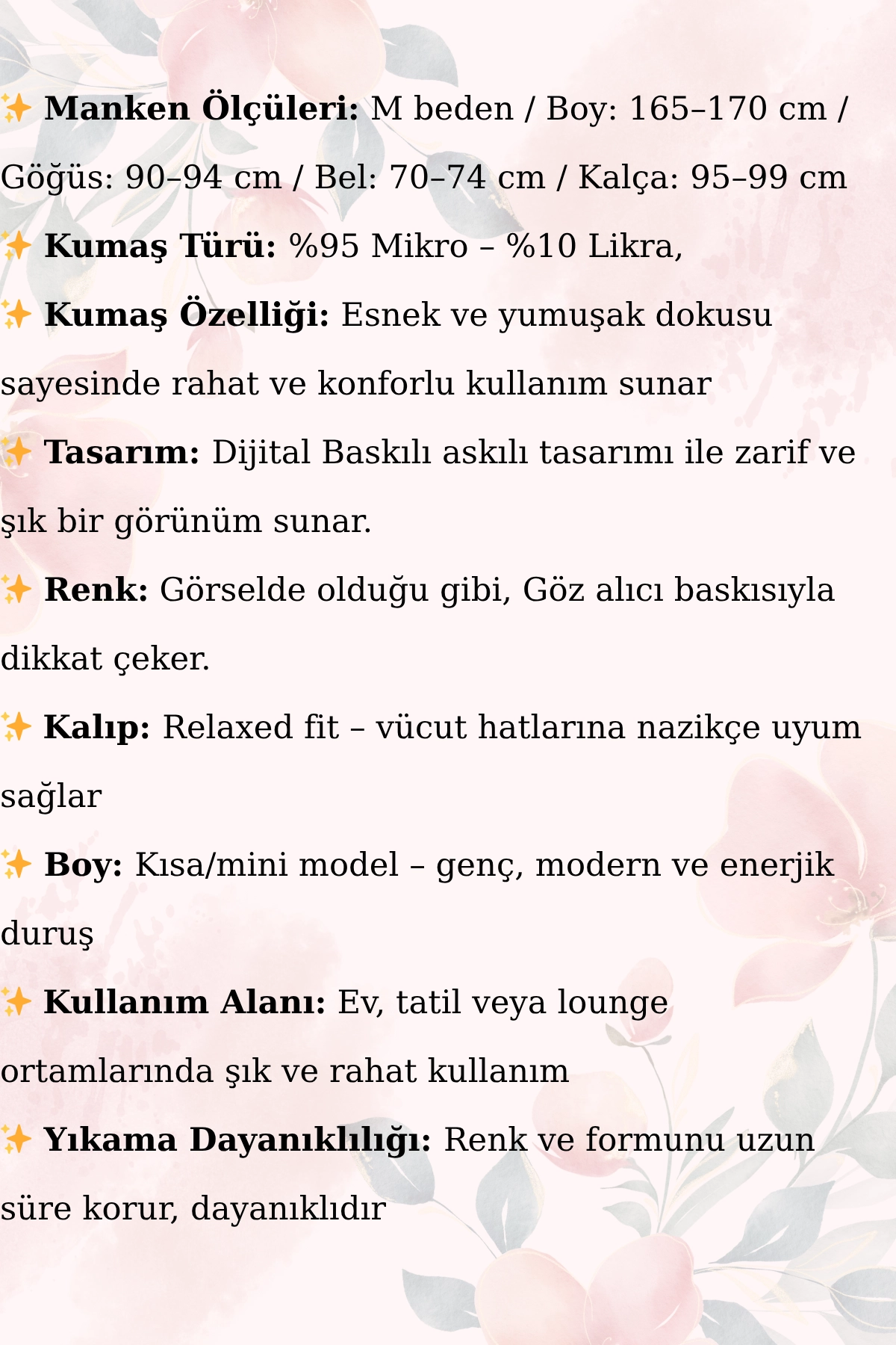 Kalp Ayıcık Desenli Askılı Gece Elbisesi - Yumuşacık Gecelik
