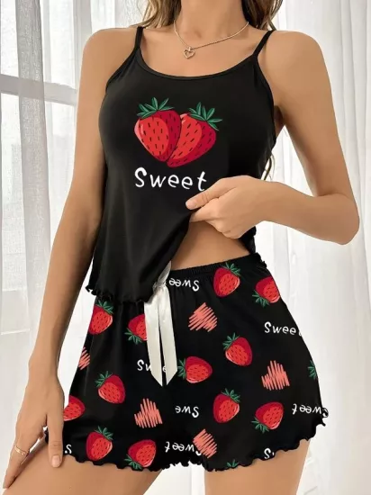 Sortlu Pijama Takımı