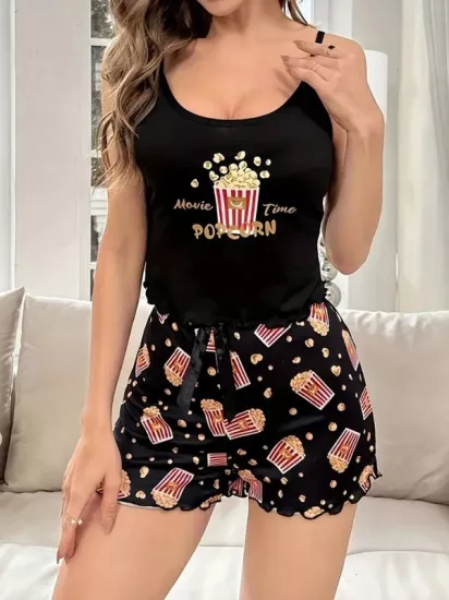 Sortlu Pijama Takımı